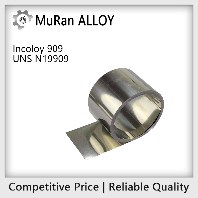 The chemical composition of UNS N19909（Incoloy 909）