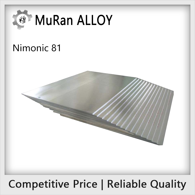 The chemical composition of Nimonic 81