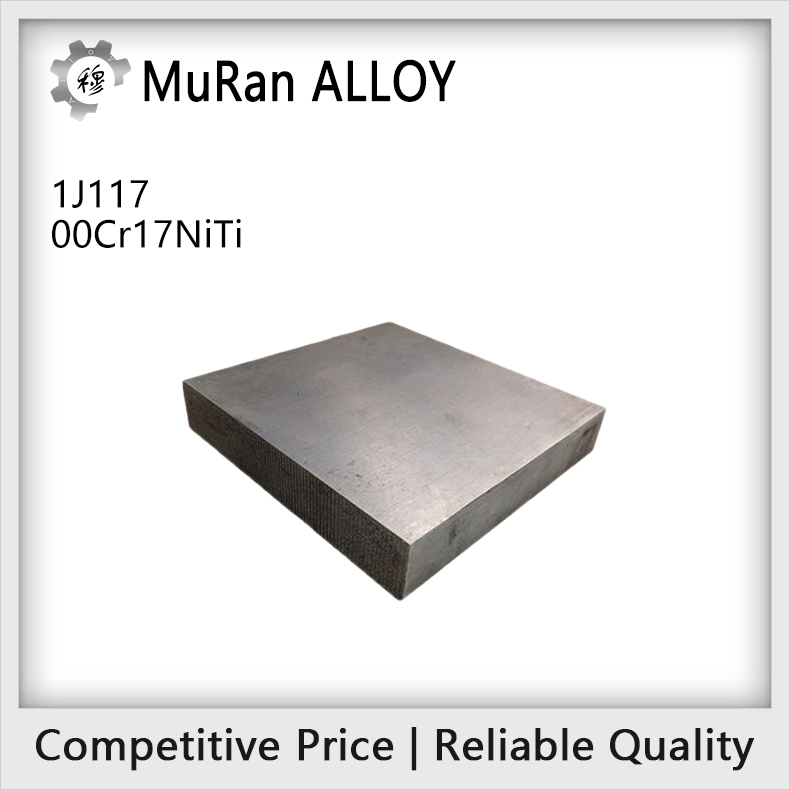 The chemical composition of 00Cr17NiTi (1J117)